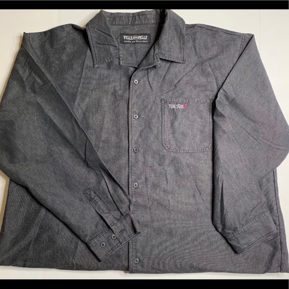 Pelle Pelle men’s jean button down